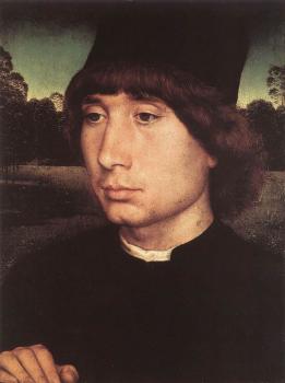 Portrait of a Young Man before a Landscape